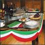Red, White & Green Fabric Bunting