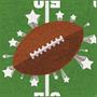 Printed Game Day Football Table Runner