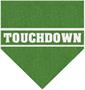 Printed Game Day Football Table Runner