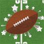 Printed Game Day Football Table Runner