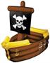 Inflatable Pirate Ship Cooler