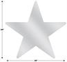 Jumbo Foil Star Cutout