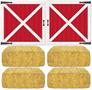 Barn Loft Door & Hay Bale Props