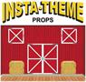 Barn Loft Door & Hay Bale Props