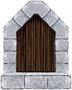 Castle Door & Window Props