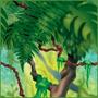 Jungle Trees Backdrop