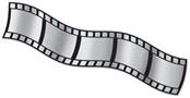 Filmstrip Metallic Decorating Material