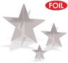 3-D Foil Star Centerpieces