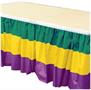Mardi Gras Table Skirting