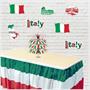 Red, White & Green Table Skirting