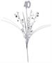 Glittered "40" Metallic Star Spray