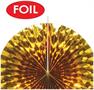 Assorted Paper & Foil Decorative Fans