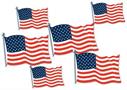 American Flag Cutouts