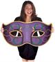 Jumbo Mardi Gras Mask Cutouts