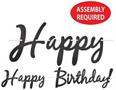 Foil Happy Birthday! Streamer