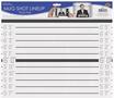 Mug Shot Lineup Photo Prop