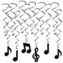 Musical Notes Whirls