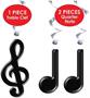 Musical Notes Whirls