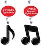 Musical Notes Whirls