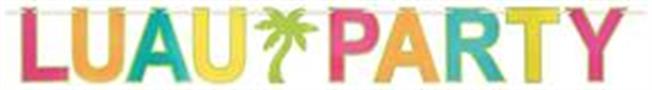 Luau Party Streamer
