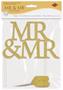 Mr & Mr Cake Topper