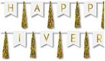 Happy Anniversary Tassel Streamer