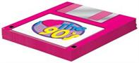 90's Floppy Disk Luncheon Napkins