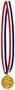 "2nd" Place Medal w/Ribbon