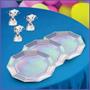 Iridescent Decagon Plates