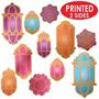 Foil Lantern & Mandala Cutouts