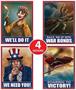 World War II Poster Cutouts