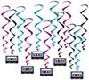 Cassette Tape Whirls