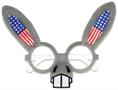 Patriotic Donkey Glasses