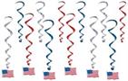 American Flag Whirls
