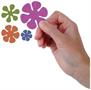 Retro Flower Deluxe Sparkle Confetti