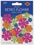 Retro Flower Deluxe Sparkle Confetti