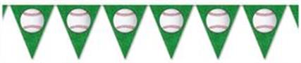 Baseball Pennant Banner