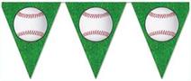 Baseball Pennant Banner
