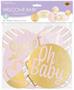 Foil Welcome Baby Cutouts