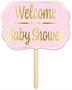 Foil Welcome ToThe Baby Shower Yard Sign