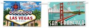Travel America Postcard Streamer