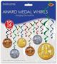 Award Medal Whirls