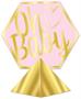 3-D Foil Oh Baby Centerpiece
