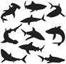 Shark Silhouettes