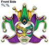 Foil Mardi Gras Mask Cutouts