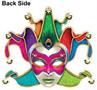 Foil Mardi Gras Mask Cutouts