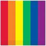 Rainbow Beverage Napkins