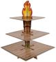 Tiki Torch Cupcake Stand