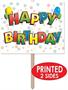 Happy Birthday Yard Sign