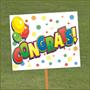 Congrats! Yard Sign